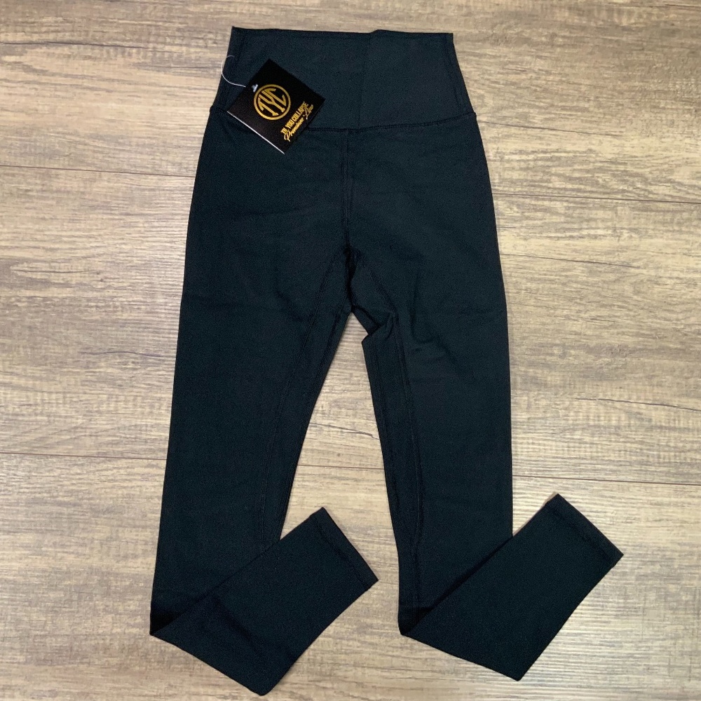 Effortless Scrunch Leggings- Black